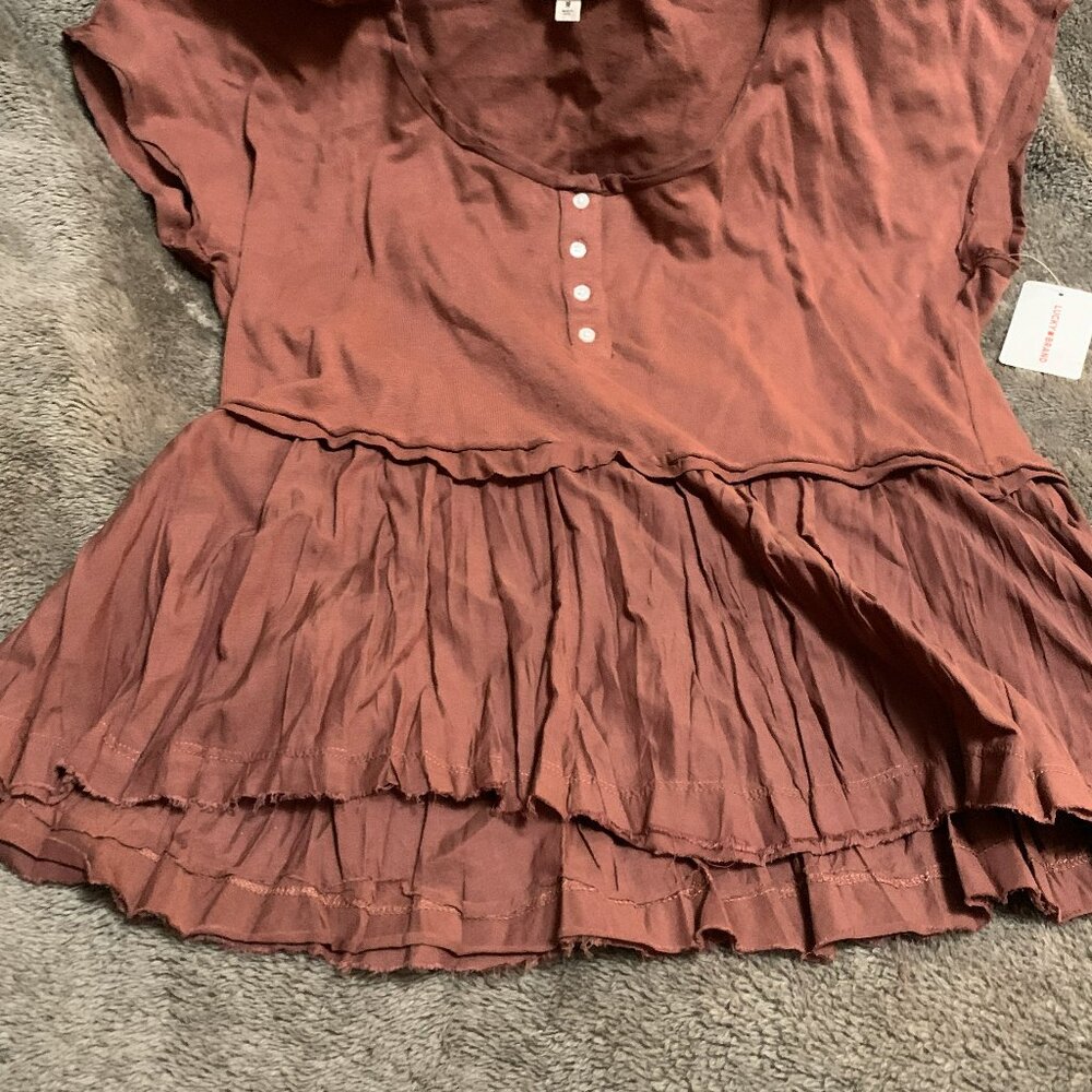 LUCKY BRAND WOMEN'S BLOUSE  TOP